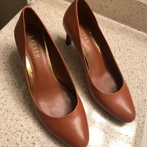 Ralph Lauren leather pumps